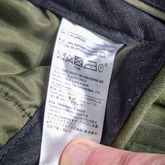 Banana Republic Chic Women's Size 6 Olive Green Sloan Chino's Pants - Picture 10 of 10